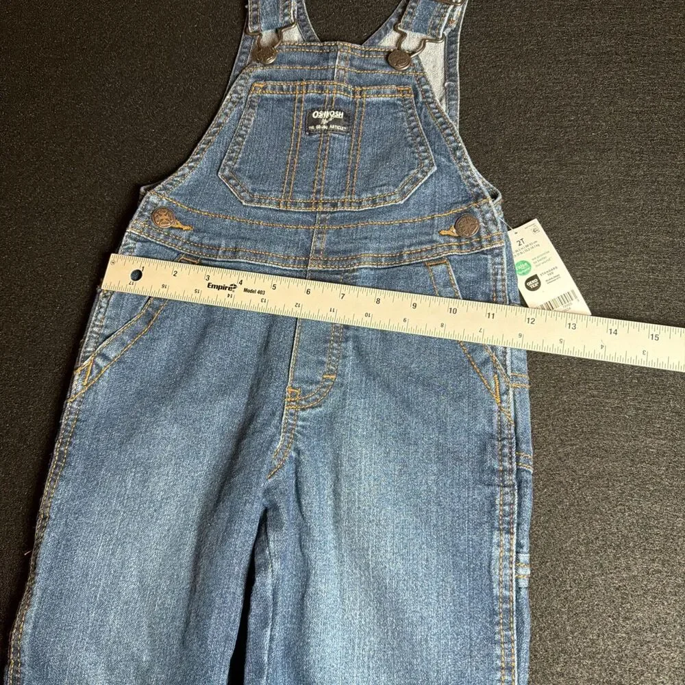 Oshkosh B'Gosh Denim Overalls Size 2T -165